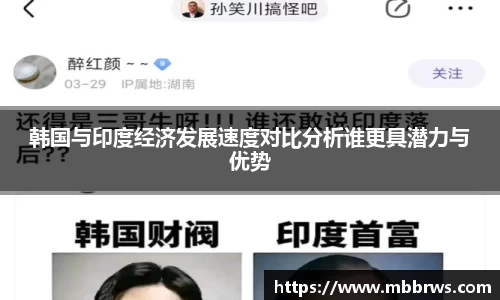 韩国与印度经济发展速度对比分析谁更具潜力与优势